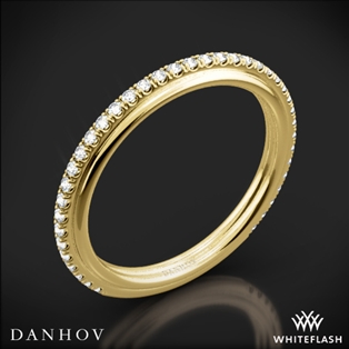 Danhov CB118-Q Classico Her Diamond Wedding Ring