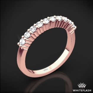 Legato Shared-Prong Diamond Wedding Band