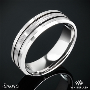 Simon G. LP2189 Men's Wedding Ring