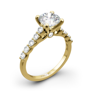 Verragio ENG-0410SR Shared-Prong Cathedral Diamond Engagement Ring