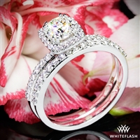 Guinevere Pave Diamond Wedding Set | 6338