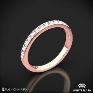 Benchmark Large Pave Diamond Wedding Ring