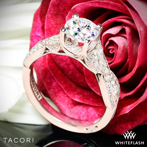 Tacori ribbon sale wedding band