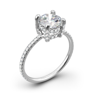 Danhov CL120 Classico Single Shank Diamond Engagement Ring