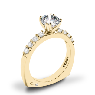 A. Jaffe MES078 Classics Diamond Engagement Ring