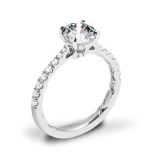 A. Jaffe ME2141Q Diamond Engagement Ring