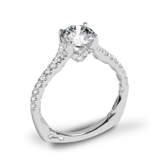 A. Jaffe MES742QB Classics Diamond Engagement Ring