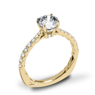 A. Jaffe MES755Q Seasons of Love Diamond Engagement Ring