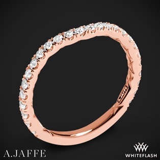 A. Jaffe MR1850Q Classics Diamond Wedding Ring