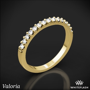 Valoria Petite Shared Prong Diamond Wedding Ring