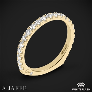 A. Jaffe MRSRD2774/56 Pave Diamond Wedding Ring