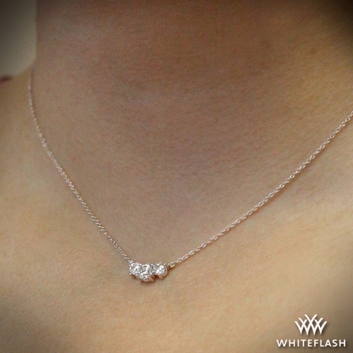 3 tier deals diamond necklace