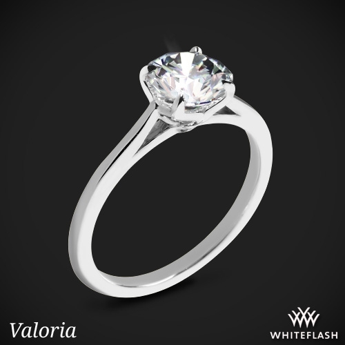 Tulip Solitaire Setting Engagement Ring