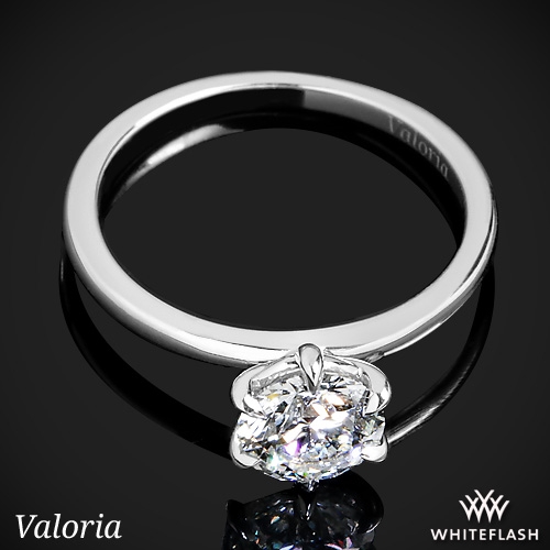 Valoria Six Prong Solitaire Engagement Ring | 6959