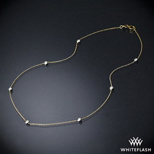 Whiteflash By The Yard Diamond Necklace