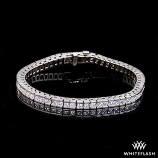 Princess Diamond Tennis Bracelet