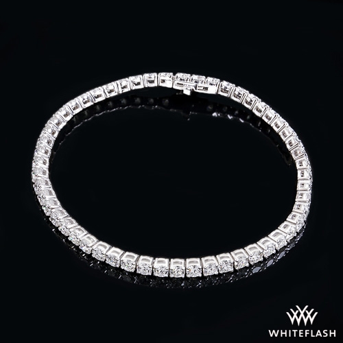 Four Prong Diamond Tennis Bracelet 7283