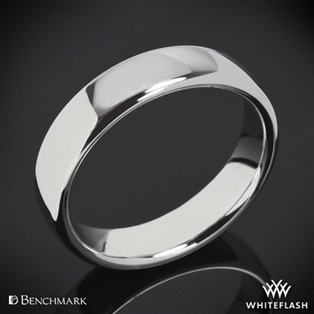 Benchmark European Comfort Fit Wedding Ring