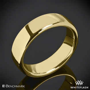 Benchmark European Comfort Fit Wedding Ring