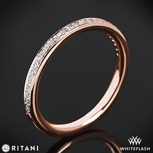 Ritani 21694 Micropavé Diamond Wedding Ring