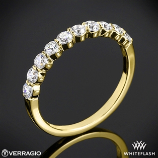 Verragio ENG-0410SW Shared-Prong Diamond Wedding Ring