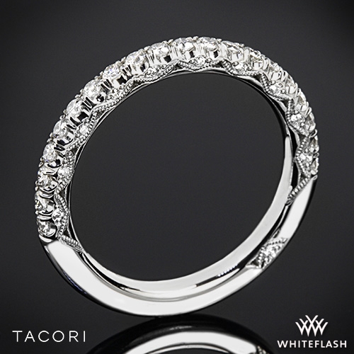 Tacori petite crescent wedding shop band