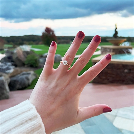 She said yes! 