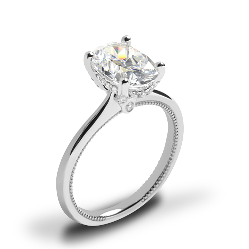 Verragio SOL-304OV Solitaire Engagement Ring for Oval