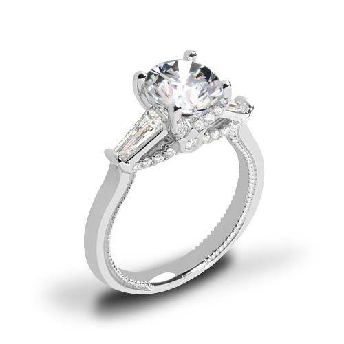 Verragio V-991R Three Stone Diamond Engagement Ring