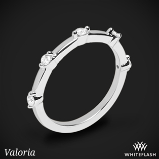 Valoria Spaced Diamond Wedding Ring