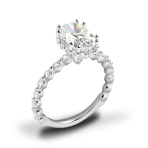 Verragio V-984-HOV Diamond Engagement Ring for Oval