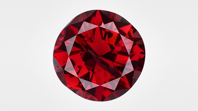 Exceptional Natural-Color Fancy Red Diamond