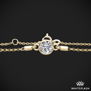 Solitaire Round Diamond Bracelet