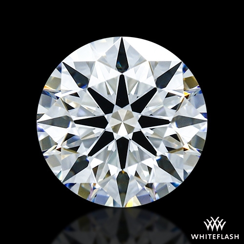 Round Diamond that is clear with no transparency issues