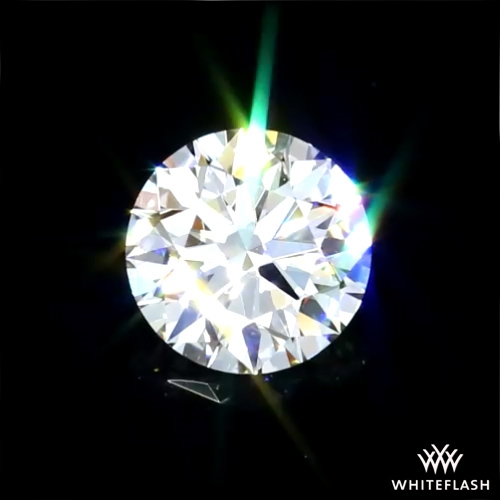 Round Diamond in Spot Lighting