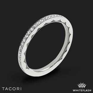 Tacori 41-1.5 Sculpted Crescent Pave Diamond Wedding Ring