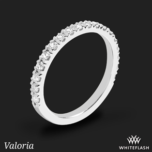 Valoria French-Set Diamond Wedding Ring