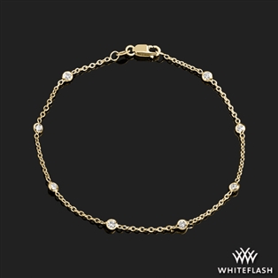 Whiteflash by the Yard Diamond Bracelet