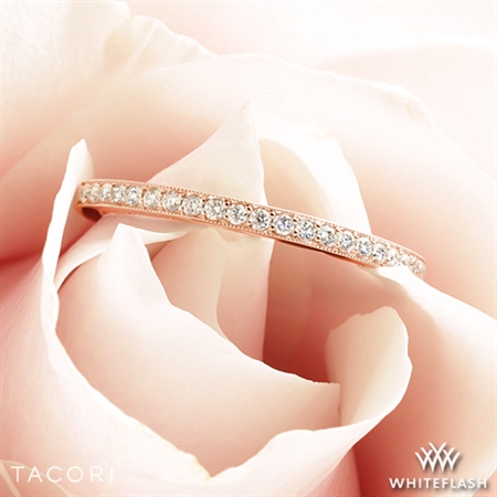 Tacori 41-1.5 Sculpted Crescent Pave Diamond Wedding Ring