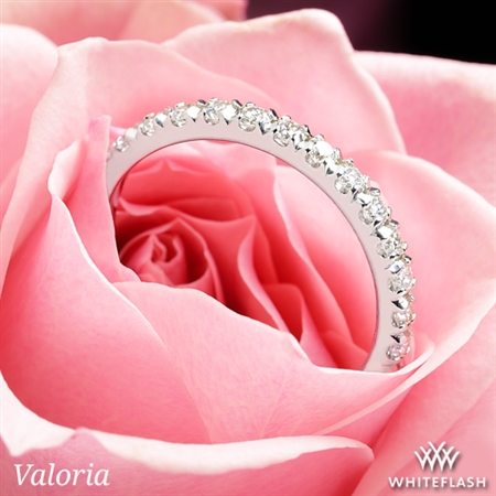 Valoria French-Set Diamond Wedding Ring