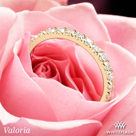 Valoria French-Set Diamond Wedding Ring