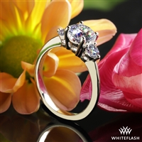 Trois Brilliant Three Stone Engagement Ring