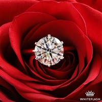 Exquisite Half Round Solitaire Engagement Ring