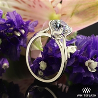 Valoria Tulip Solitaire Engagement Ring