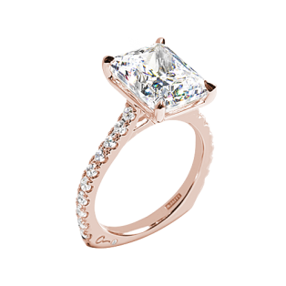 A. Jaffe MESRA3073 Diamond Engagement Ring