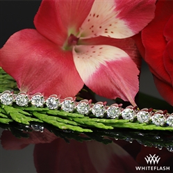 My wife was thrilled with the tennis bracelet and earrings I purchased from Whiteflash.