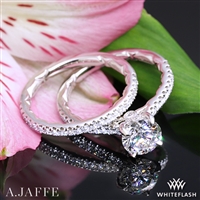 A. Jaffe ME2029Q Classics Diamond Wedding Set