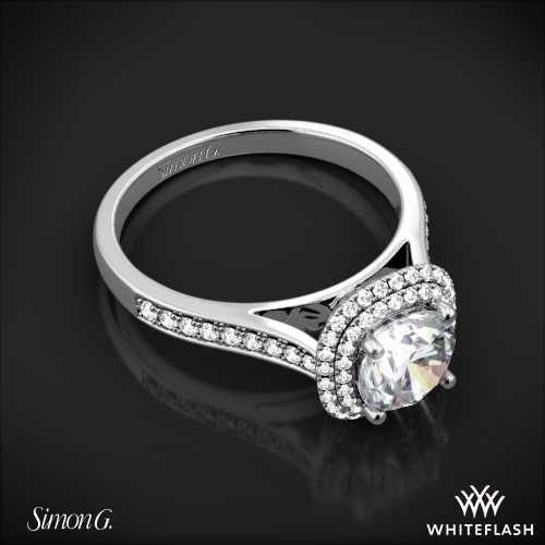 Simon G. MR2395 Passion Diamond Engagement Ring - Whiteflash | 4166